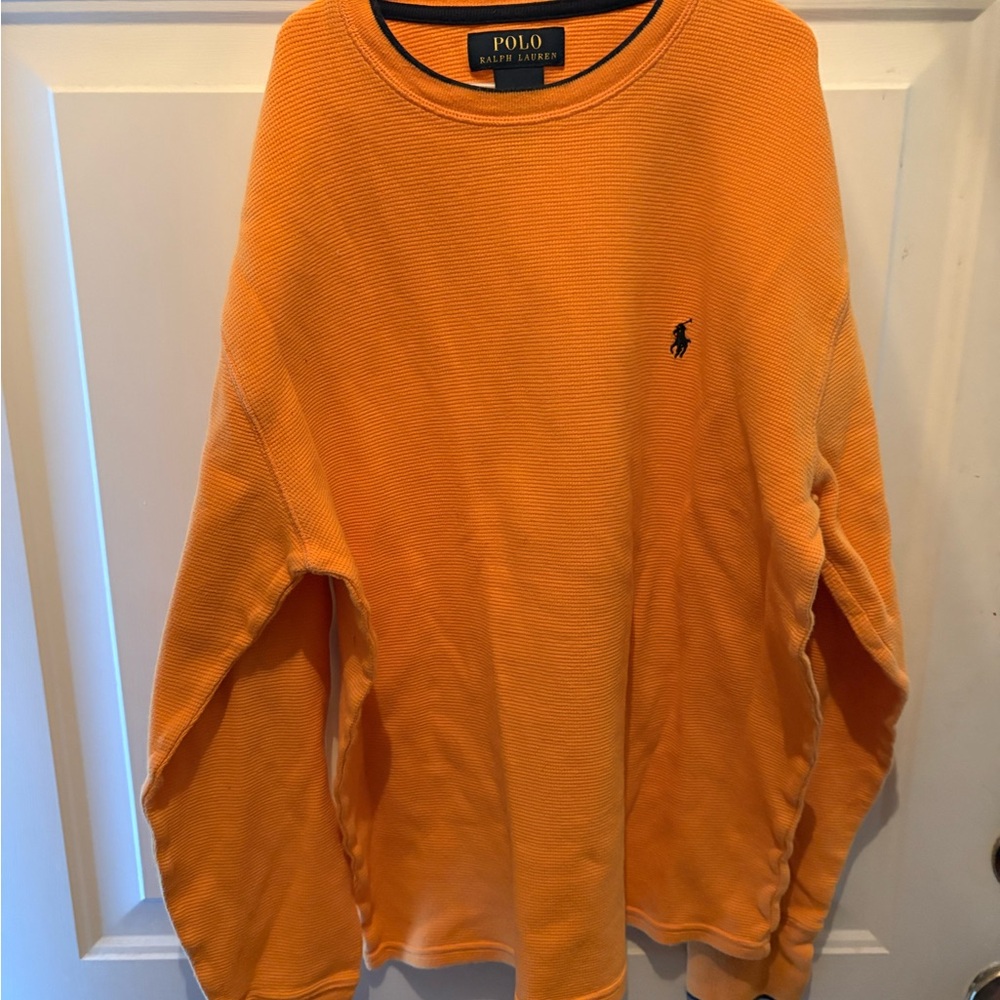 Polo by Ralph Lauren Men's Vibrant Orange Sweatshirt